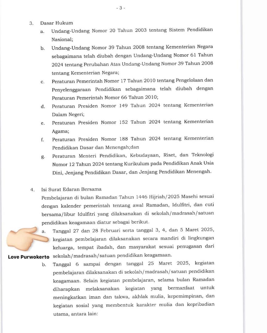 Jadwal Resmi Libur sekolah di Bulan Puasa 2025 - Love Purwokerto (4)